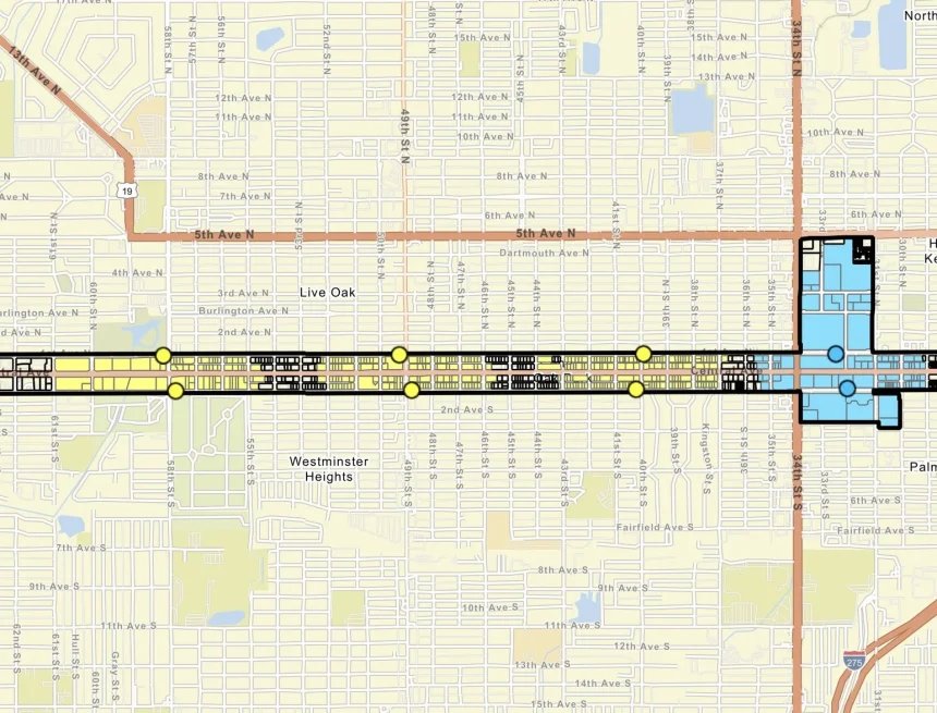 St. Pete approves major zoning overhaul allowing taller buildings and no parking minimums along SunRunner route