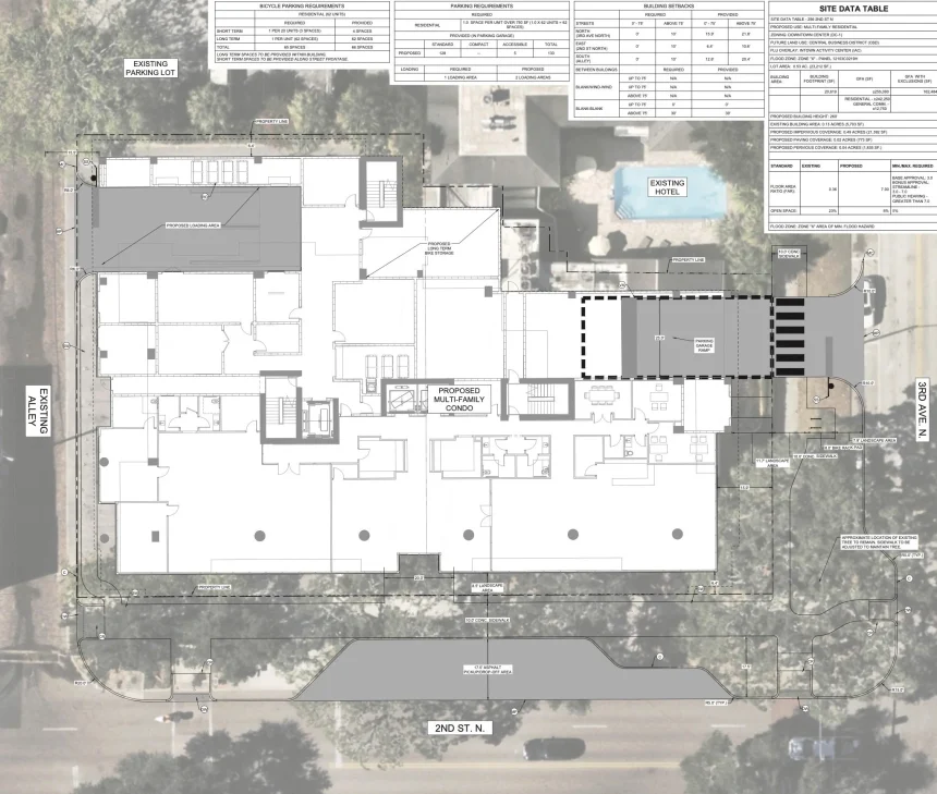 21-story luxury condo tower approved for former Fit2Run site in downtown St. Pete