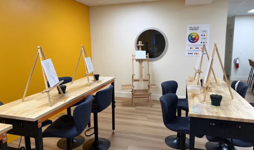 New paint-and-sip studio Sunshine City Paint opening in the EDGE District