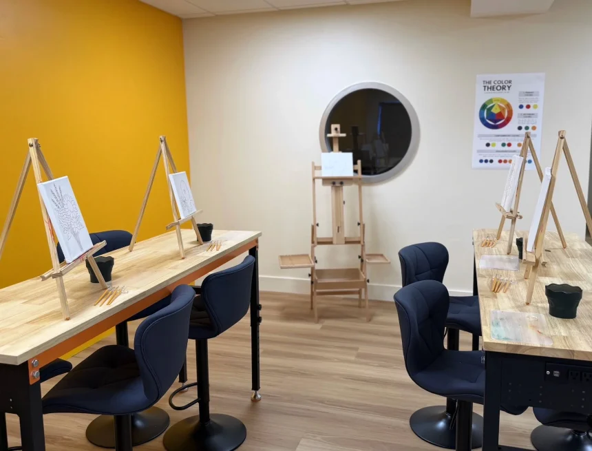 New paint-and-sip studio Sunshine City Paint opening in the EDGE District